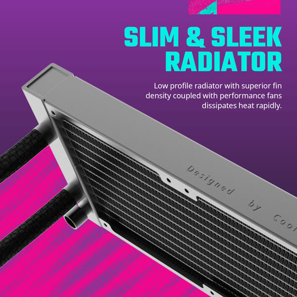 Cooler Master MasterLiquid PL360 Flux ARGB CPU Liquid Cooler
